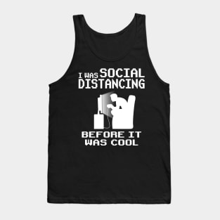 Social Distancing Gaming Gamer Corona Covid-19 Tank Top